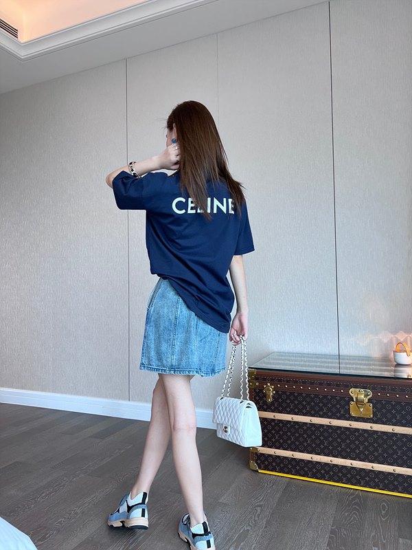 셀린느 celin* 백로고 반팔