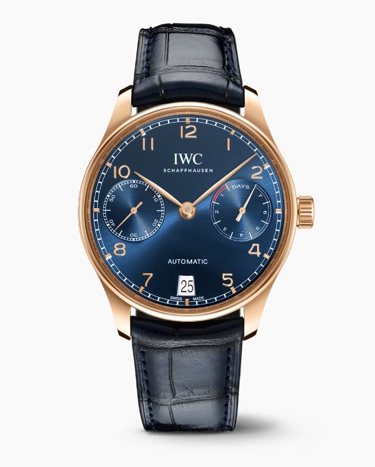 IWC 포르투기저 부티크에디션 블루다이얼 IWC Portugieser Boutique Edition Watch Blue Dial