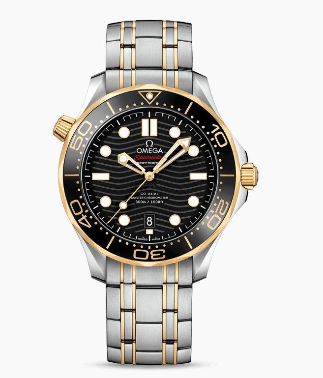 오메가 코액시얼 씨마스터 다이버300M 블랙콤비 OMEGA CO-AXIAL Seamaster Diver 300M