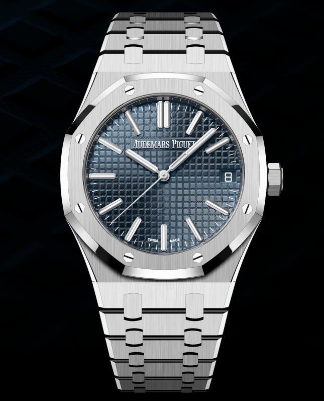 오데마피게 로얄오크 청판 스틸 15510 Audemars Piguet ROYAL OAK blue 15510