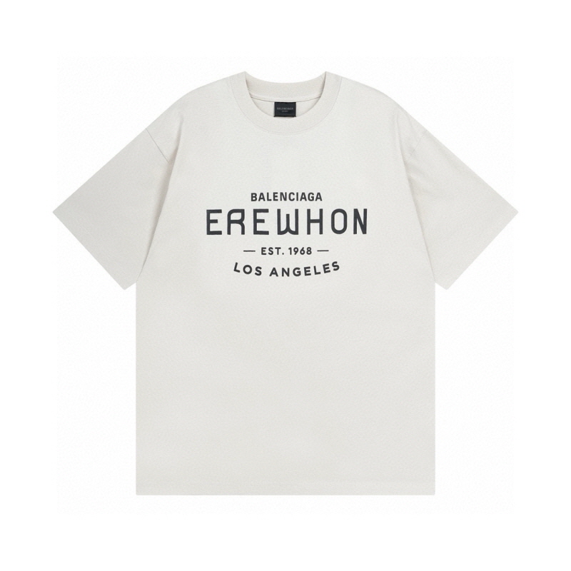 발렌시아가 EREWHON 레터링로고 반팔티셔츠